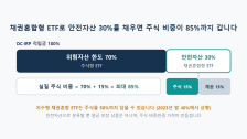 채권혼합형 ETF: 퇴직연금 안전자산 30%로 주식 비중 늘리는 법