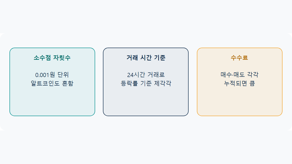 코인 수익률 계산법: 주식과 다른 점 3가지